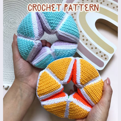 PDF Crochet Pattern: Hexaflexagon Fidget Toy -WoollyWondersCrochet