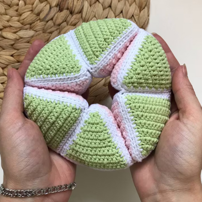 PDF Crochet Pattern: Hexaflexagon Fidget Toy -WoollyWondersCrochet