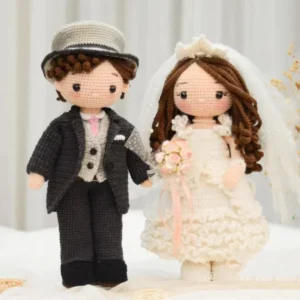Wedding Couple Crochet Pattern