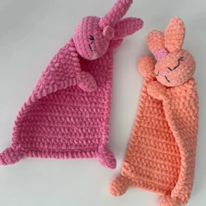 Bunny Cuddle Blanket Crochet Pattern