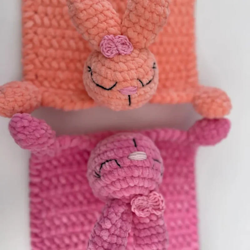 Bunny Cuddle Blanket Crochet Pattern - Image 2