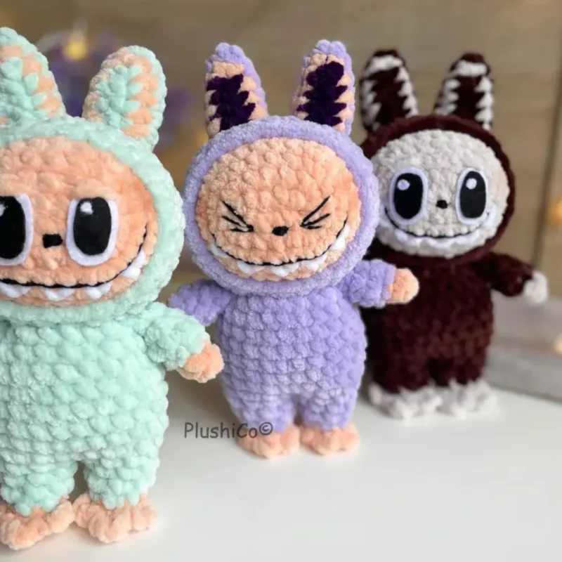 Labubu Inspired Amigurumi Plushies - Image 2